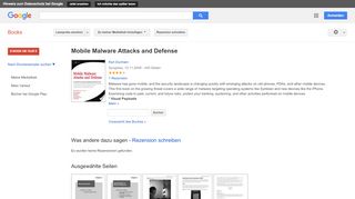 
                            9. Mobile Malware Attacks and Defense