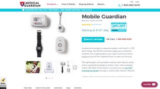 
                            10. Mobile Medical Alert System with GPS | Medical Guardian