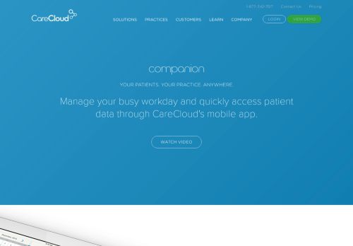 
                            7. Mobile Medical App | Companion | CareCloud