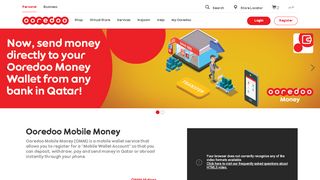 
                            12. Mobile Money - Ooredoo Qatar