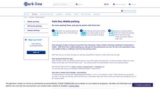 
                            10. Mobile Parking Park-line | Park via App parking or smsparking