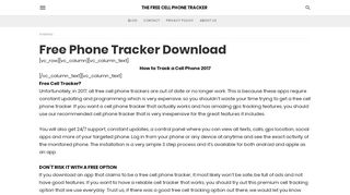 
                            8. Mobile phone tracker download | The Free Cell Phone Tracker