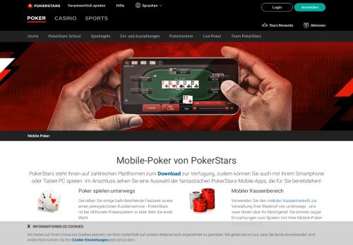 
                            6. Mobile Poker - iPhone, iPad, Android Poker Spiele und ... - PokerStars