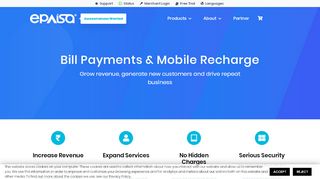 
                            12. Mobile POS utility Bill payments,Prepaid Recharge - ePaisa