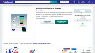 
                            10. Mobile Prepaid Recharge Services in Patna, Apna Recharge Point ...