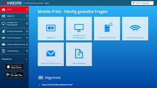 
                            9. Mobile Print - Häufig gestellte Fragen | KYOCERA Document Solutions