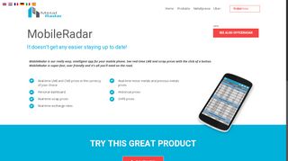 
                            4. Mobile Radar: Aktuelle Metallpreise App Handy | Metal Radar