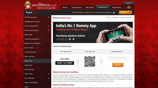 
                            4. Mobile Rummy | Play Rummy Online for Free | Ace2Three