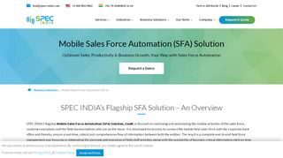 
                            10. Mobile Sales Force Automation (SFA) Solution | Van Sales & Field ...