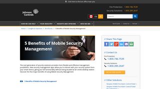 
                            8. Mobile Security Management Benefits | Tyco IFS