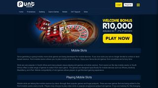 
                            7. Mobile Slot Games | Punt Casino Mobile Slots