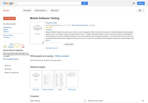 
                            6. Mobile Software Testing