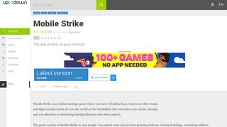 
                            8. Mobile Strike 3.33.3.218 for Android - Download