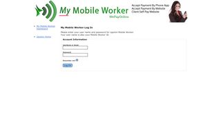 
                            7. Mobile Worker Login