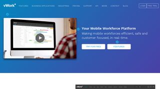
                            2. Mobile Workforce Management Software Solutions | vWork App