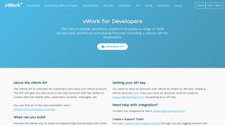 
                            10. Mobile Workforce Platform API For Developers | vWork App