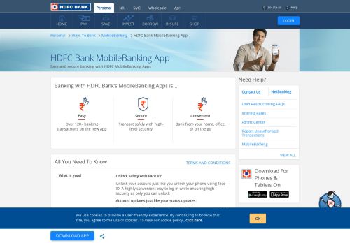 
                            8. MobileBanking-App for iPhone | HDFC Bank: Mobile Banking ...