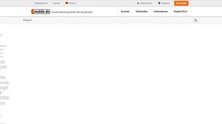 
                            3. mobile.de – Deutschlands größter Internet-Fahrzeugmarkt