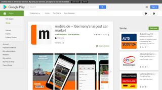 
                            7. mobile.de - Größter Automarkt Deutschlands – Apps bei Google Play