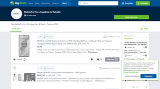 
                            10. MobileForYou Angebote & Deals ⇒ Februar 2019 - mydealz.de