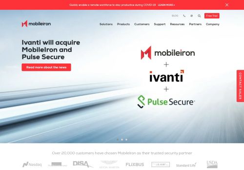 
                            2. MobileIron.com: Modern security for modern work