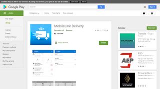 
                            11. MobileLink Delivery - Apps on Google Play