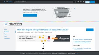 
                            13. mobileme - How do I migrate an expired Mobile Me account to iCloud ...