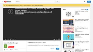 
                            2. MobileMe Sign In page - YouTube