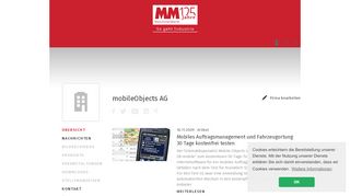 
                            6. mobileObjects AG in Büren | Übersicht - MM MaschinenMarkt