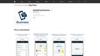 
                            9. MobilePay Business i App Store - iTunes - Apple