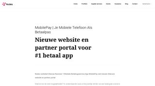 
                            9. MobilePay | Je Mobiele Telefoon Als Betaalpas ≫Nodes App ...