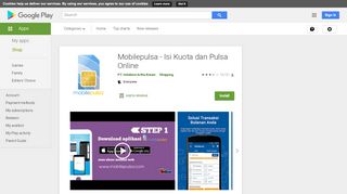 
                            8. Mobilepulsa - Isi Kuota dan Pulsa Online - Aplikasi di Google Play