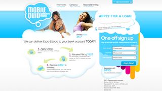 
                            6. Mobilequid.com: Payday loans | Text message loans | Quick Cash Loans