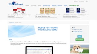 
                            2. Mobiles CFD und Forex Trading - Nutzen Sie unsere ... - WH SelfInvest