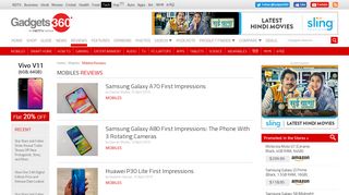 
                            6. Mobiles Reviews, Latest Mobiles Reviews: NDTV Gadgets360.com