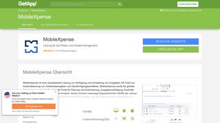 
                            10. MobileXpense Erfahrungsberichte, Preise & Bewertungen | GetApp