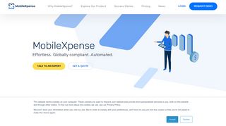 
                            3. MobileXpense: Home