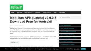 
                            7. Mobilism APK [Latest] v2.0.0.5 Download Free for Android!