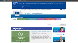 
                            7. Mobility and Transport - European Commission
