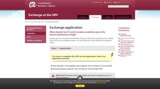 
                            10. Mobility application - URV International - Universitat Rovira i Virgili