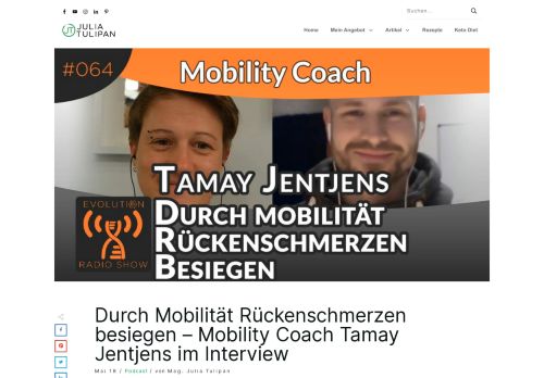 
                            13. Mobility Coach Tamay Jentjens im Interview - Paleo Low Carb