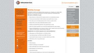 
                            8. Mobility Concept - Telecom Services