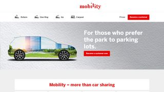
                            11. Mobility: More than car sharing