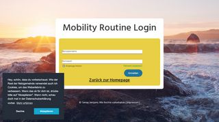 
                            1. Mobility Routine Login - Tamay Jentjens