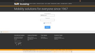 
                            12. Mobility solutions for everyone since 1967 - Sixt Leasing