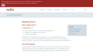 
                            12. Mobility Tool+ | Epos Vlaanderen