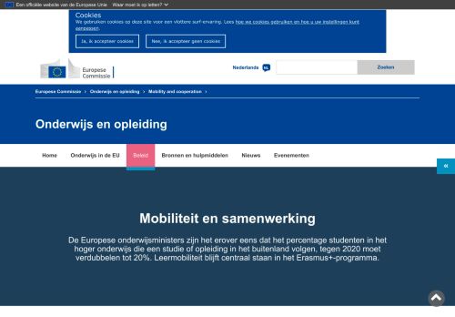 
                            2. Mobility tool - European Commission