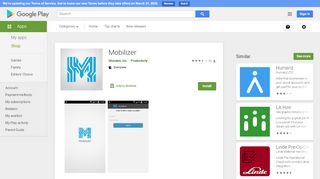 
                            11. Mobilizer - Apps on Google Play