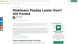 
                            11. Mobiloans Payday Loans: Don't Get Fooled - NerdWallet