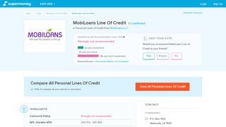 
                            13. MobiLoans Reviews (February 2019) | Personal Lines of Credit ...